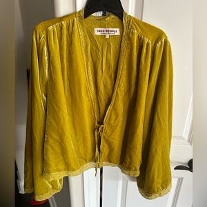 Free people velvet jacket